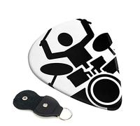 Drummer Guitar Plectrum 6-Piece Set For Acoustic Guitar, Electric Guitar, Bass, Ukulele - Thin, Medium And Thick
