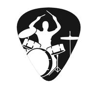 Drummer Guitar Plectrums 12 Pieces For Ukulele Bass Instrument Accessories