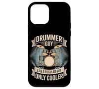 Drummer Guy Like A Regular Guy Only Cooler Drum Set Case for iPhone 12 mini