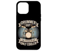 Drummer Guy Like A Regular Guy Only Cooler Drum Set Case for iPhone 12 Pro Max