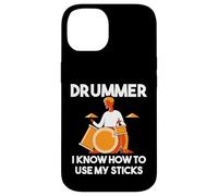 Drummer I Know How to Use My Sticks - Drummer Case for iPhone 14