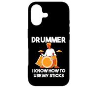 Drummer I Know How to Use My Sticks - Drummer Case for iPhone 17