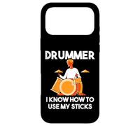 Drummer I Know How to Use My Sticks - Drummer Case for iPhone 17 Pro Max