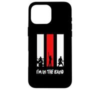 Drummer I'm in the Band Kids Boys Case for iPhone 16 Pro Max