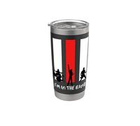 Drummer in the Band Kids Drumming Boys Stainless Steel Insulated Tumbler