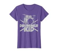 Drummer Kid Drumming Gifts For Drummer Boy Kids Novelty T-Shirt