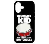 Drummer Kid Percussion Drummer Youth Marching Band Music Case for iPhone 17
