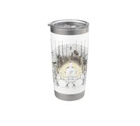 Drummer Playing the Drums Doing Drumming at Drum Stainless Steel Insulated Tumbler