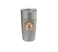 Drummer Playing the Drums Doing Drumming at Drum Stainless Steel Insulated Tumbler