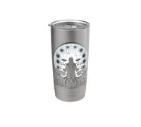 Drummer Playing the Drums Doing Drumming at Drum Stainless Steel Insulated Tumbler