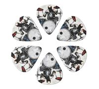 Drummer Printed Guitar Picks Plectrum,Guitar accessories,6pcs 0.46mm
