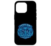 Drummer Stool Low End Gear Musician Throne Vintage Blueprint Case for iPhone 16 Pro