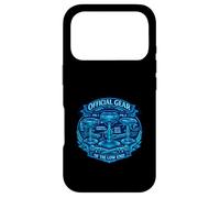 Drummer Stool Low End Gear Musician Throne Vintage Blueprint Case for iPhone 17 Pro
