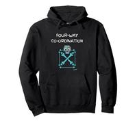 Drummer Tees Aztec 4-way Drumming Co-ordination Pullover Hoodie