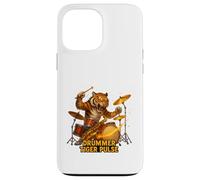 Drummer Tiger Wild Rhythm Pulse Case for iPhone 13 Pro Max