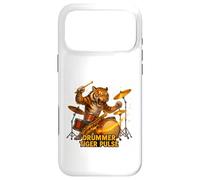 Drummer Tiger Wild Rhythm Pulse Case for iPhone 17 Pro Max
