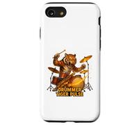 Drummer Tiger Wild Rhythm Pulse Case for iPhone SE (2020) / 7/8
