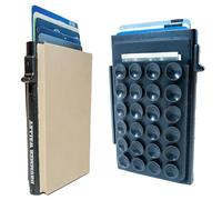 Drummer Wallet- Gift For Drummers, A Wallet, Snare Mute & Practice Pad All-In-One, Pocket For Money and Cards