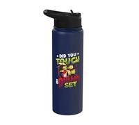 Drummers Did You Touch My Drum Set Drum Stainless Steel Insulated Water Bottle
