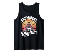 Drummers Do It with Rhythm Music Passion Tank Top