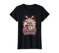 Drummers Hit Harder Drummer Fan Drum Rock and Roll Music Set Value Graphic T-Shirt, Women, Black, S