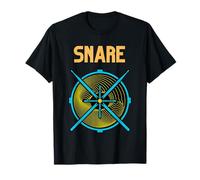 Drumming I Love Snare Drums Sticks 4way Drummers Drum Kit T-Shirt