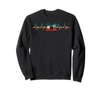 Drumming Lover Drums Heartbeat For Drummers & Percussionists Sweatshirt