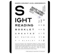 Drumming Sight Reading Level Assessments: For both Snare Drum & Drum Set