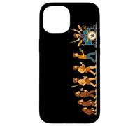 Drumming The Final Stage of Human Evolution! Blue Drum Kit Case for iPhone 15