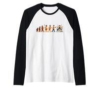 Drumming The Final Stage of Human Evolution! Drummers Raglan Baseball Tee