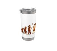 Drumming The Final Stage of Human Evolution! Red Drum Kit Stainless Steel Insulated Tumbler