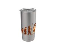Drumming The Final Stage of Human Evolution! Red Drum Kit Stainless Steel Insulated Tumbler