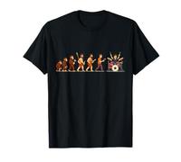 Drumming The Final Stage of Human Evolution! Red Drum Kit T-Shirt