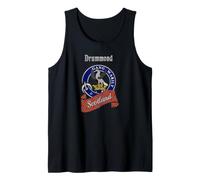 Drummond Scottish Clan Badge & Tartan Tank Top