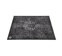 DRUMnBASE Pro Series X-Heavy 7kg Road Worn Black Persian Drum Mat, 160 x 185cm