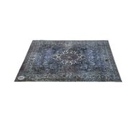 DRUMnBASE Vintage Persian Stage Rug Blue - 185x160cm