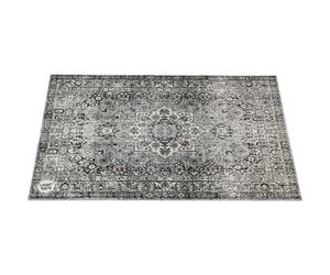 DRUMnBASE VP130-GRY Vintage Persian Grey Drum and Stage Mat (130 x 90cm)
