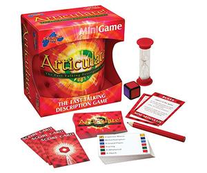Drumond Park Articulate Mini Family Board Game | Travel Games for Adults - Compact Version of the Fast Talking Description Game | Family Games For Adults And Kids Suitable From 12+ Years