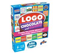 Drumond Park Logo Chocolate & Sweets Mini Board Game | Fun for Groups - Adults & Families | Travel-Size Trivia Game | Perfect for Parties & Game Nig
