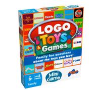 Drumond Park LOGO Toys & Games Mini Board Game | Fun for Groups - Adults & Families | Travel-Sized Trivia Game | Ideal for Parties, Game Nights & Holiday Fun