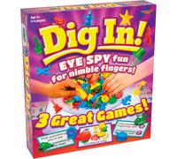 Drumond Park T73478 Dig In , Family Board Games for 2-4 Players, 3 in 1 Tableto