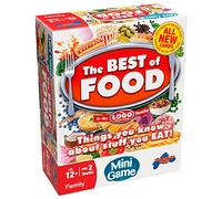 Drumond Park The LOGO Best of Food Mini Board Game - The Family Board Game of Brands and Products You Know and Love, Mini Travel Board Games, Family Games For Adults And Kids Suitable From 12+ Years