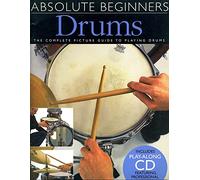 Drums: Absolute Beginners-Music book with CD