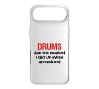 Drums Are The Reason I Get Up Every Afternoon Funny Case for iPhone Air