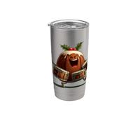 Drums Mistletoe Costume for Christmas Pudding Lovers Stainless Steel Insulated Tumbler