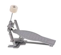 Drums Pedal Aluminum Alloy Children Rack Drums Pedal Set with Drum Beater Stick, Silver,10.24x3.94x5.91inch