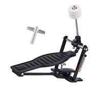 Drums Pedal Black Aluminum Alloy Rack Drums Pedal Set With Drum Beater Stick And Drum Key Bass Drum Pedal Accessories