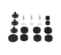 Drumset Cymbal Replacement with Stainless Steel Wing Nuts and Fiber Blanket Pillows for Durability