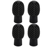 Drumstick Dampeners - 4PCS Silicone Drumstick Head Covers For Silent Practice -Drum Mute Drum Dampener Silicone Drumsticks | Durable Stick Protectors With Toughness & Abrasion Resistance