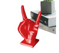 Drumstick Holder, Hand-shaped Stand Drum Sticks Holder, Resin Rock Hand Drum Sticks Holder, Drumstick Rack For Drummers, Drumstick Holder Rock Hand, Rock Hand Drumstick Display, For Drummers
